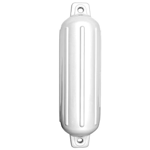 5.5 x 20 in. Storm Gard Inflatable Vinyl Fender, White, Bookazine, Mfr#: TI2560705